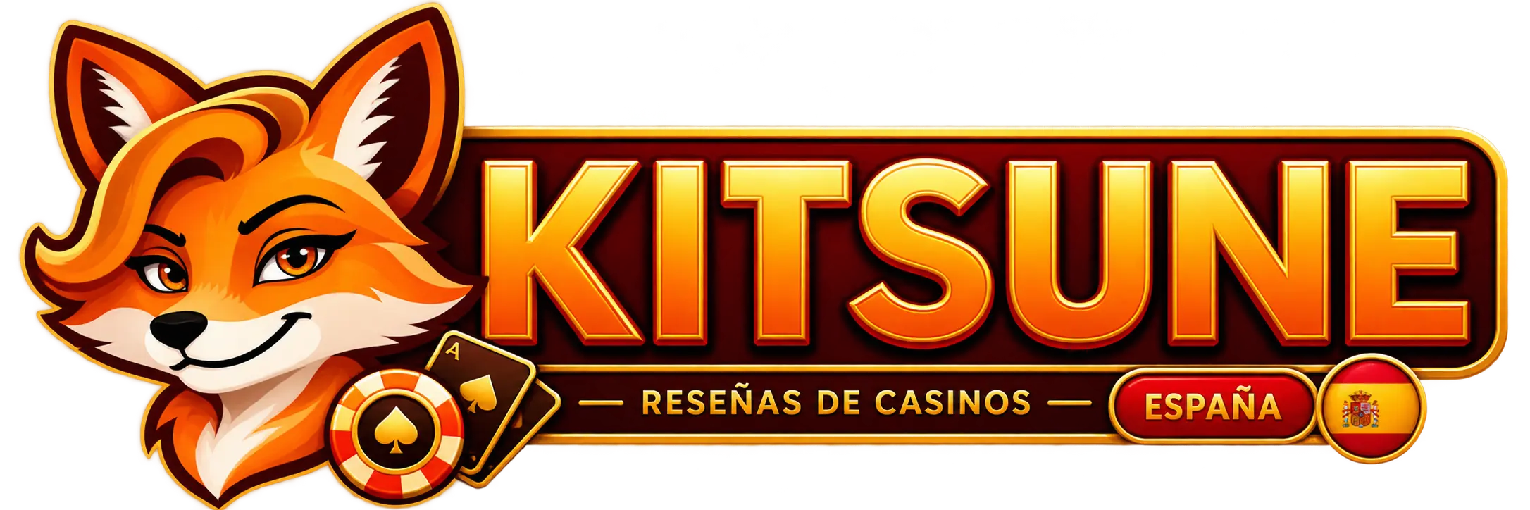 Logotipo del zorro de Kitsune Casino